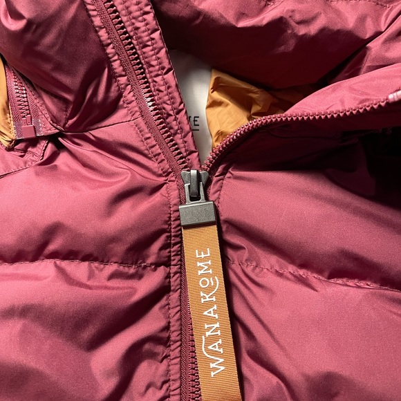 NWT Wanakome Calypso Mulberry Long Down Puffer Jacket - Picture 9 of 12